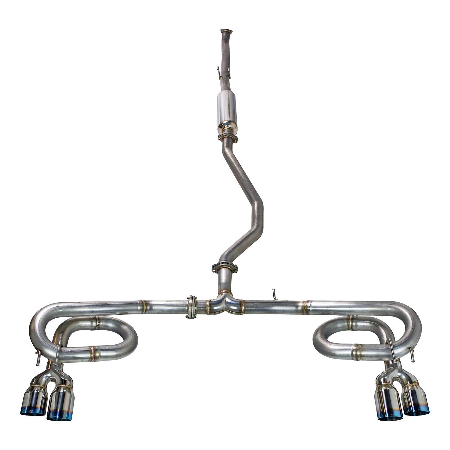 Remark Cat-Back Exhaust Burnt Stainless Tip - Honda Civic Sport Hatchback FL2 22+