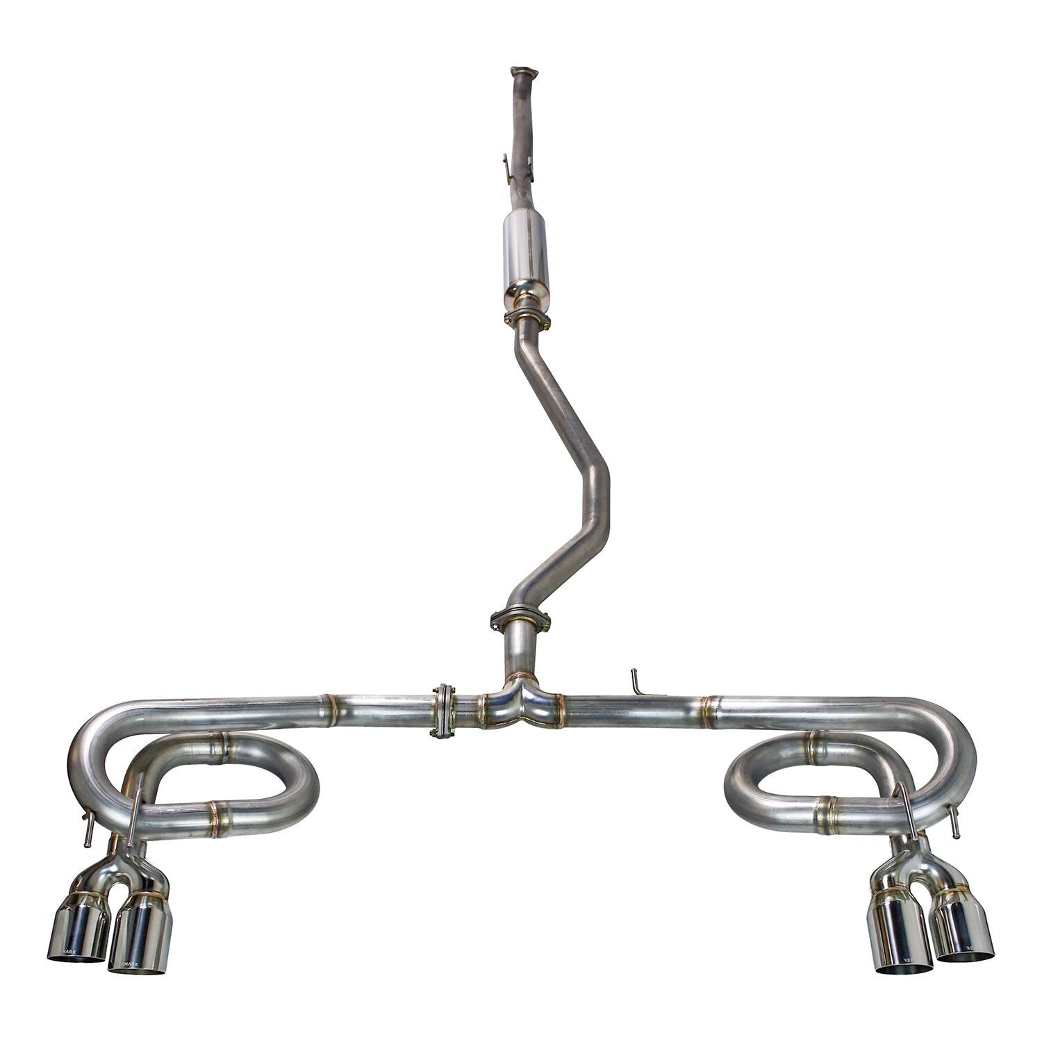 Remark Cat-Back Exhaust Stainless Steel Tip - Honda Civic Sport Hatchback FL2 22+