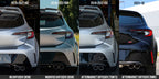 Remark Cat-Back Exhaust Burnt Stainless Tip (Quad Style) - Toyota Corolla Hatchback E210 19-22
