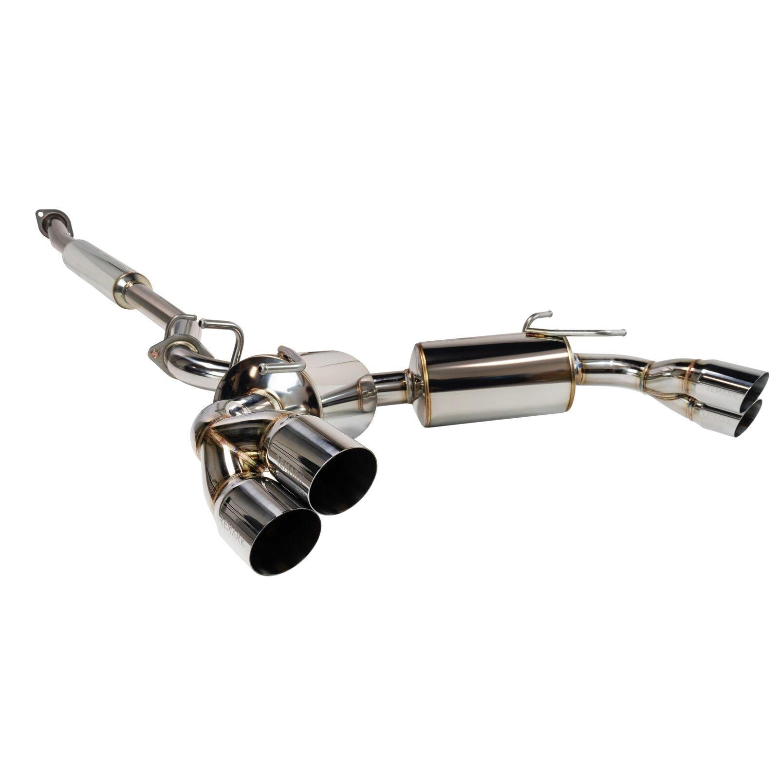 Remark Cat-Back Exhaust Sports Touring Quad Stainless Steel Tip - Subaru BRZ / Toyota 86/GR86 12+