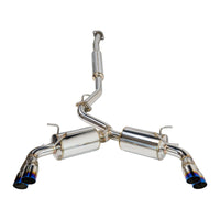Remark Cat-Back Exhaust Sports Touring Quad Burnt Stainless Steel Tip - Subaru BRZ / Toyota 86/GR86 12+