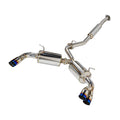 Remark Cat-Back Exhaust Sports Touring Quad Burnt Stainless Steel Tip - Subaru BRZ / Toyota 86/GR86 12+ (RK-C4063T-04T) - Remark - Revzone