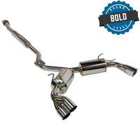Remark Cat-Back Exhaust Sports Touring Quad Stainless Steel Tip - Subaru BRZ / Toyota 86/GR86 12+ (RK-C4063T-04) - Remark - Revzone