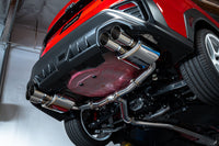 Remark Cat-Back Exhaust Stainless Single 4" Quad Tips (Non-Resonated) - Subaru WRX VB 22+
