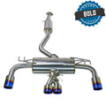 Remark Cat-Back Exhaust Elite Spec Quad Tip Full Titanium Construction - Toyota GR Corolla GZEA14 23+ (RK-C4076T-05T) - Remark - Revzone