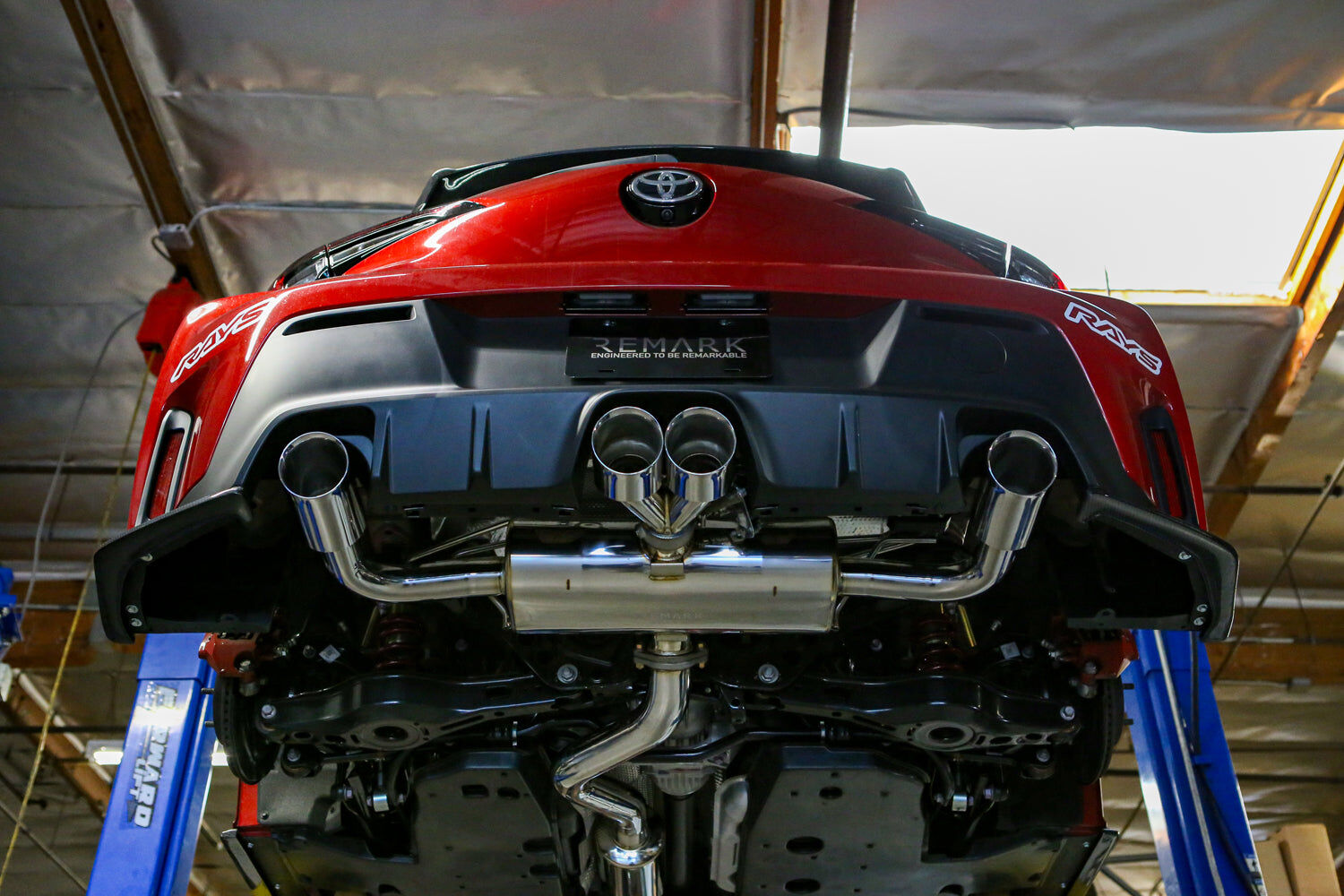 Remark Cat-Back Exhaust Elite Spec Quad Tip Stainless Steel - Toyota GR Corolla GZEA14 23+