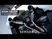 Remark Midpipe Kit Resonated - Nissan 370Z Z34 09-22