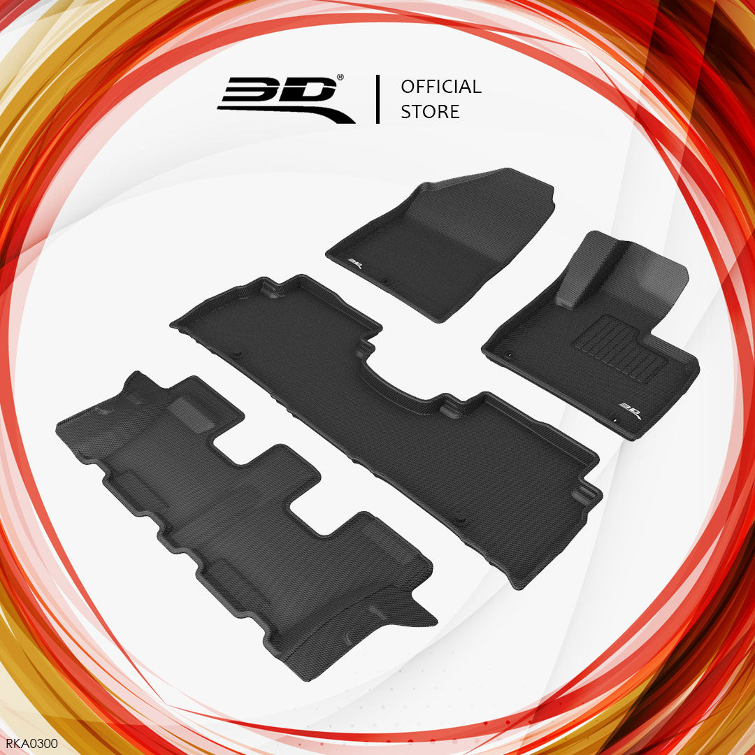 3D MAXpider Kagu all-weather floor liners RKA0300 - Kia Sorento UM - Revzone