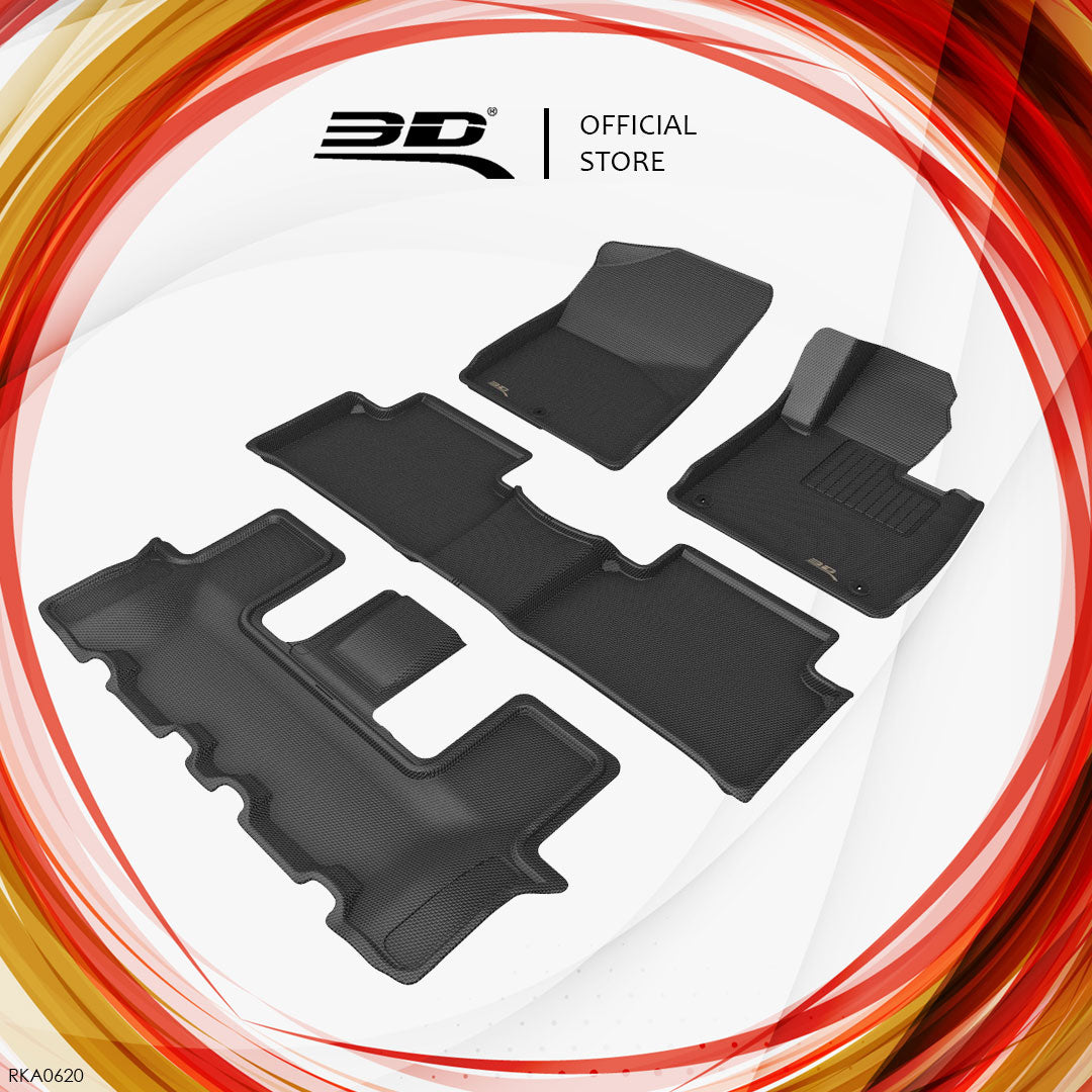 3D MAXpider Kagu all-weather floor liners RKA0620 - Kia Sorento MQ4 - Revzone
