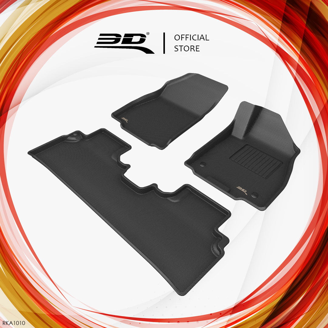 3D MAXpider Kagu all-weather floor liners RKA1010 - Kia EV3 SV - Revzone