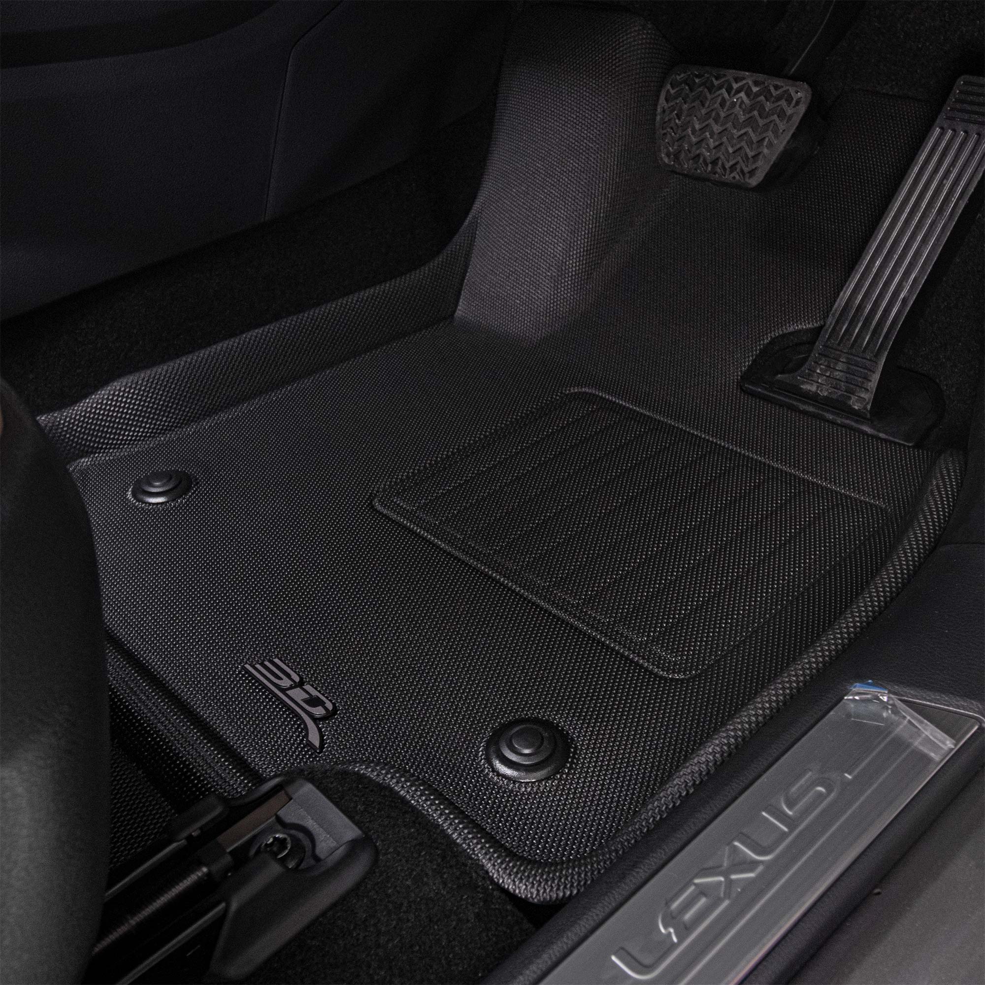 Kagu floor liners fitted in the vehicle - 3D MAXpider - Revzone