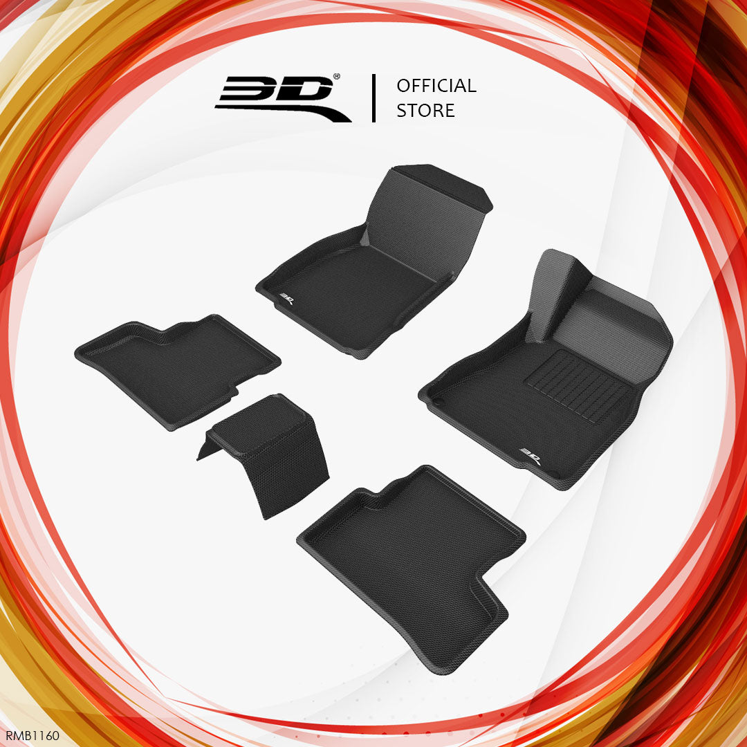 3D MAXpider Kagu all-weather floor liners RMB1160 - Mercedes-Benz GLA H247 - Revzone