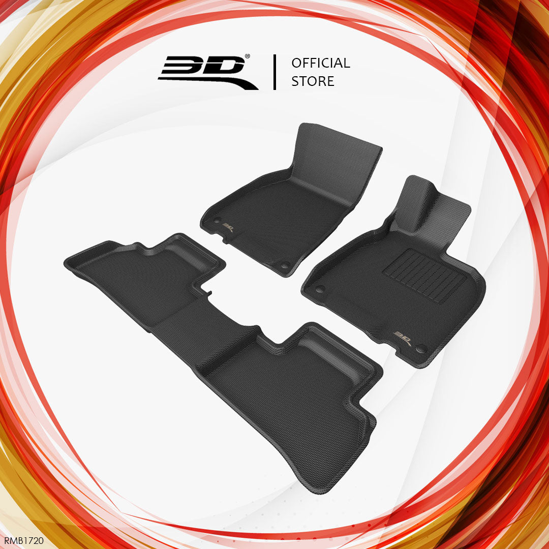 3D MAXpider Kagu all-weather floor liners RMB1720 - Mercedes-Benz EQE V295 - Revzone