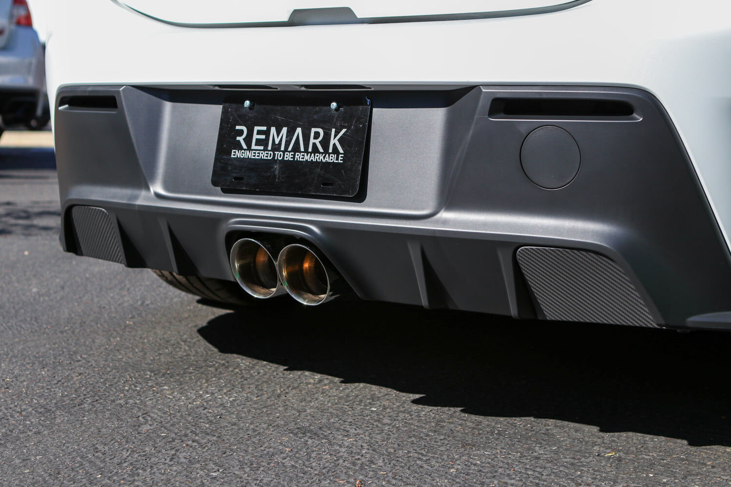 R.M.K. Design Carbon Fiber Outer Exhaust Block Off Plates - Toyota GR Corolla GZEA14 23+