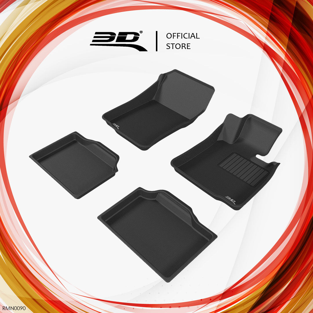 3D MAXpider Kagu all-weather floor liners RMN0090 - MINI Countryman R60 - Revzone
