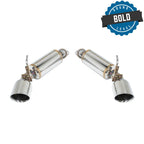 Remark Axle-Back Exhaust Stainless Single Wall Tip - Nissan 370Z Z34 09-22 (RO-TS34-S) - Remark - Revzone