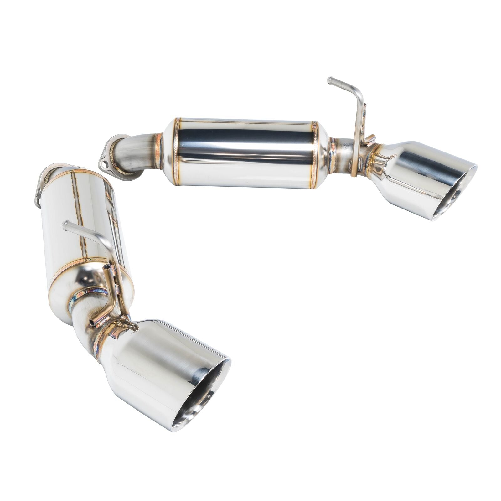 Remark Axle-Back Exhaust Stainless Single Wall Tip - Nissan 370Z Z34 09-22