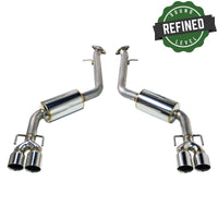 Remark Axle-Back Exhaust Stainless Double Wall Tip (Muffler Version) - Lexus IS200T/IS300/IS350 XE30 17-19 (RO-TSE3-DM) - Remark - Revzone