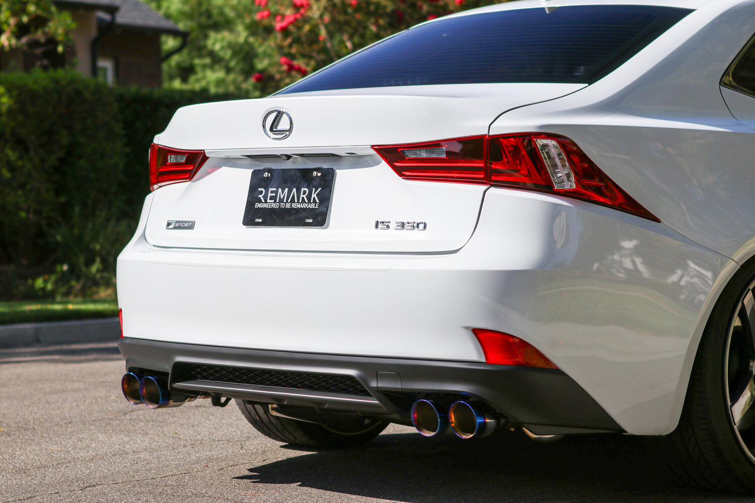 Remark Axle-Back Exhaust Stainless Double Wall Tip (Muffler Version) - Lexus IS200T/IS300/IS350 XE30 17-19