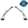 Remark Axle-Back Exhaust Stainless Single Wall Tip - Infiniti Q50 V37 14+ (RO-TSQ5-S) - Remark - Revzone