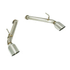 Remark Axle-Back Exhaust Stainless Single Wall Tip - Infiniti Q60 CV37 17+