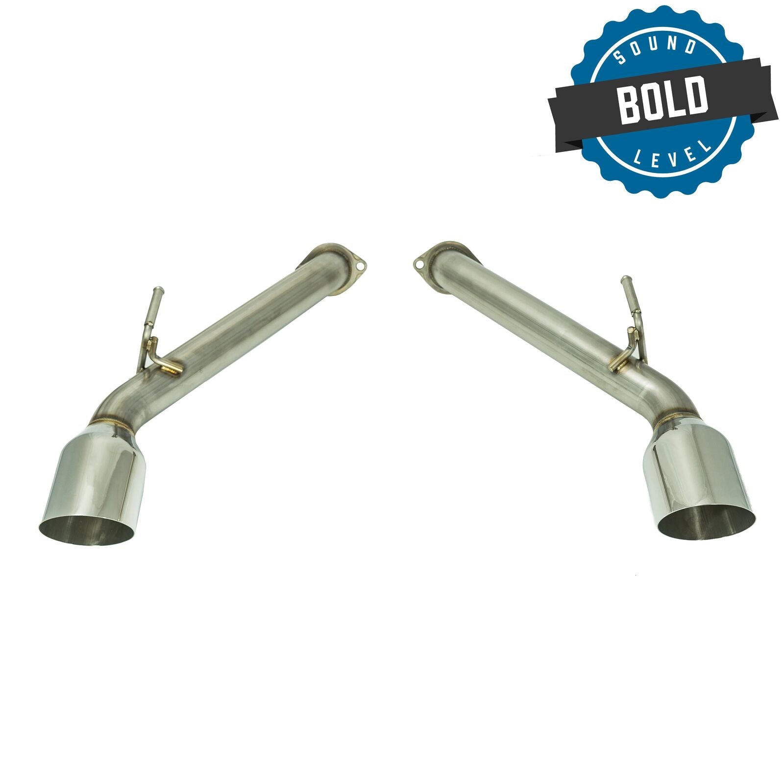 Remark Axle-Back Exhaust Stainless Single Wall Tip - Infiniti Q60 CV37 17+ (RO-TSQ6-S) - Remark - Revzone