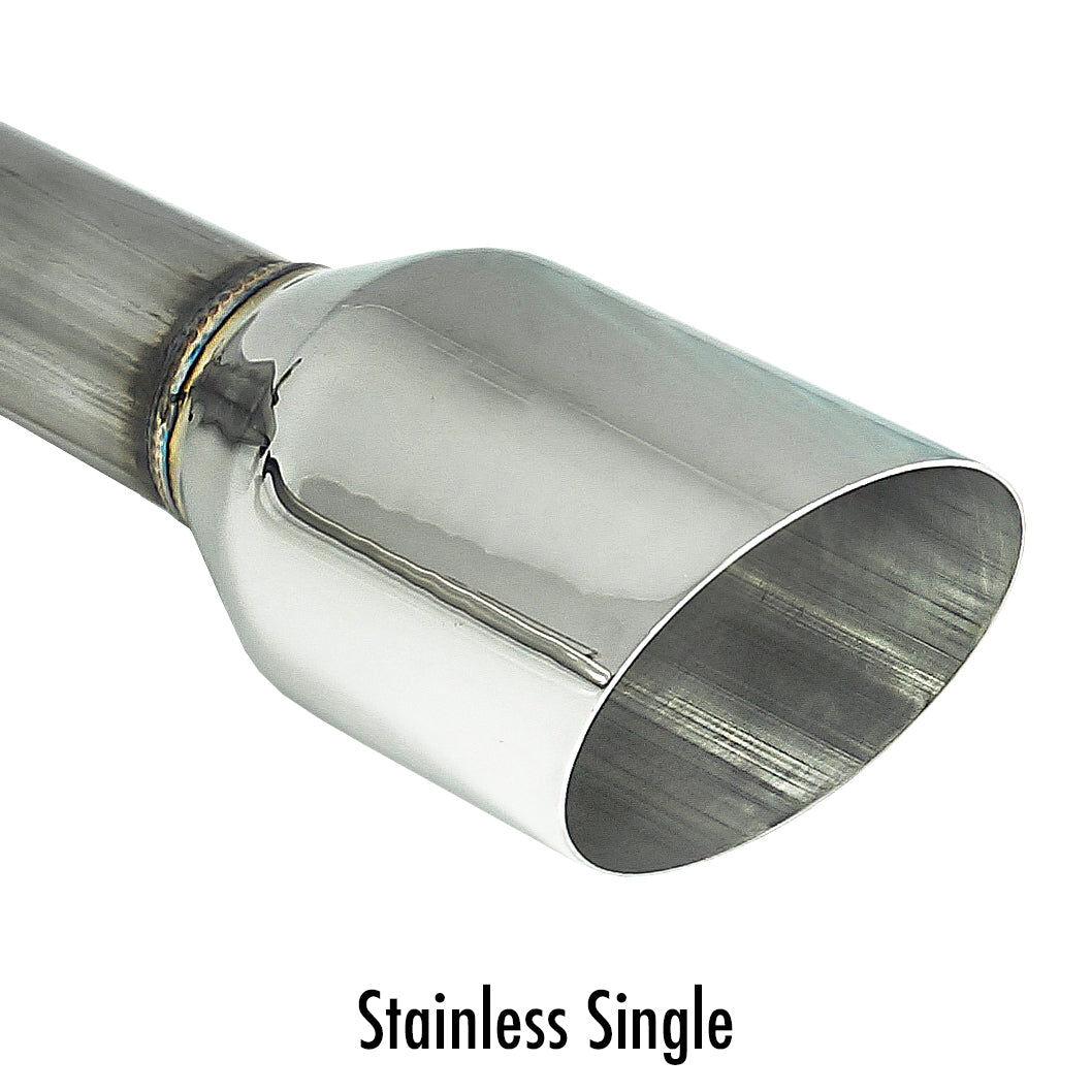 Remark Axle-Back Exhaust Stainless Single Wall Tip - Infiniti Q60 CV37 17+