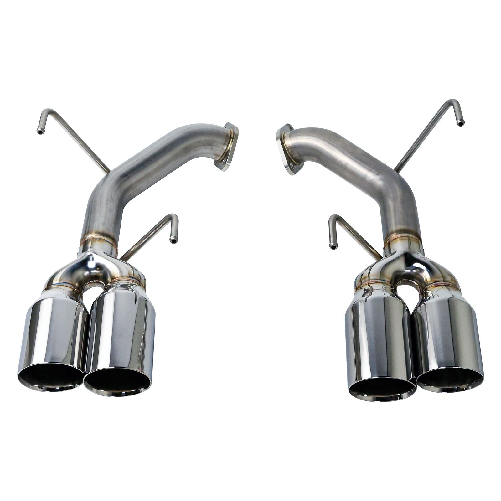 Remark Axle-Back Exhaust Stainless Double Wall Tip (4" Version) - Subaru WRX/WRX STI VA 15-21 (RO-TSVA-D4) - Remark - Revzone