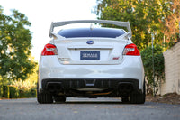Remark Axle-Back Exhaust Stainless Single Wall Tip (4" Version) Cerakote Black Coating - Subaru WRX/WRX STI VA 15-21