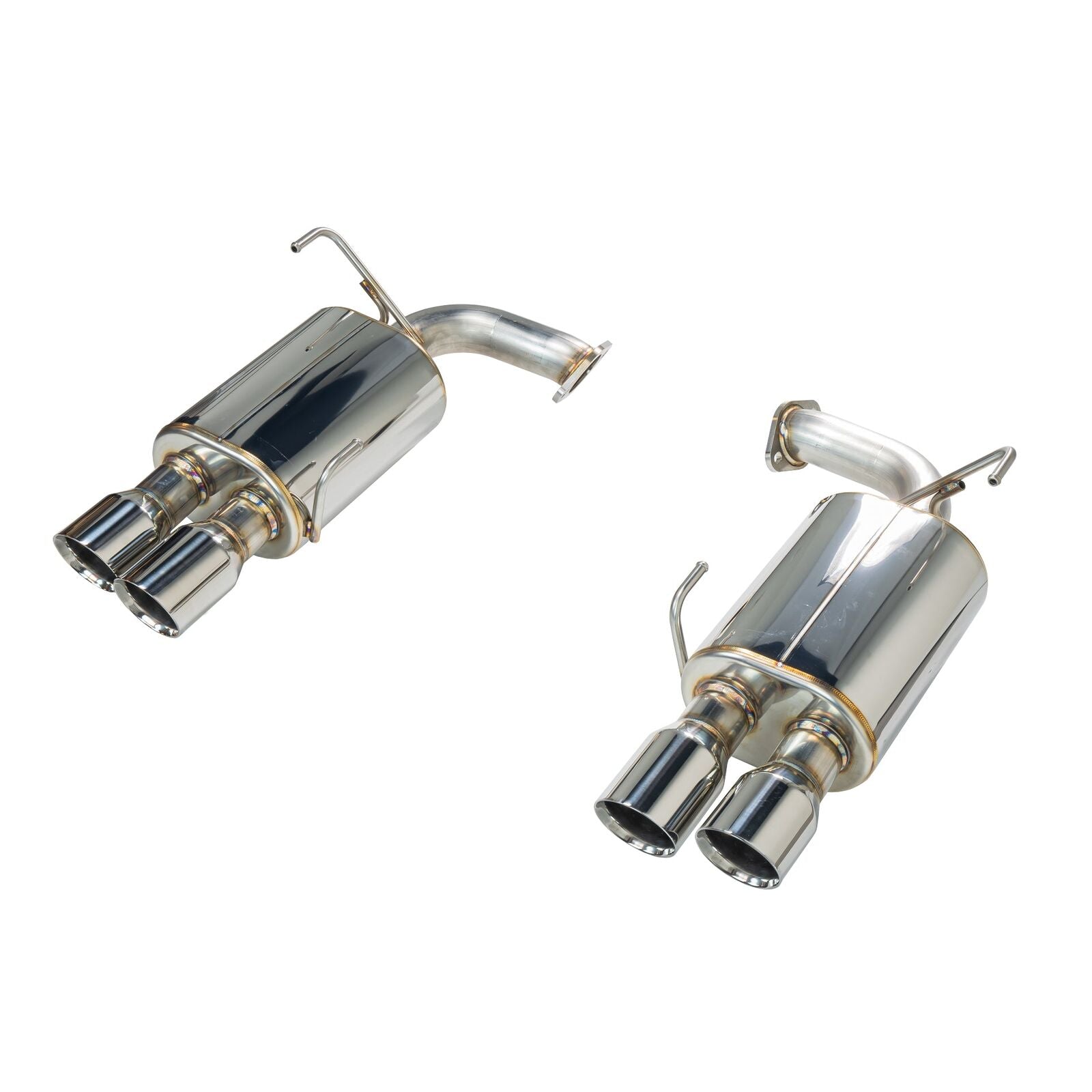 Remark Axle-Back Exhaust Stainless Double Wall Tip (Muffler Version) - Subaru WRX VB 22+ (RO-TSVB-DM) - Remark - Revzone