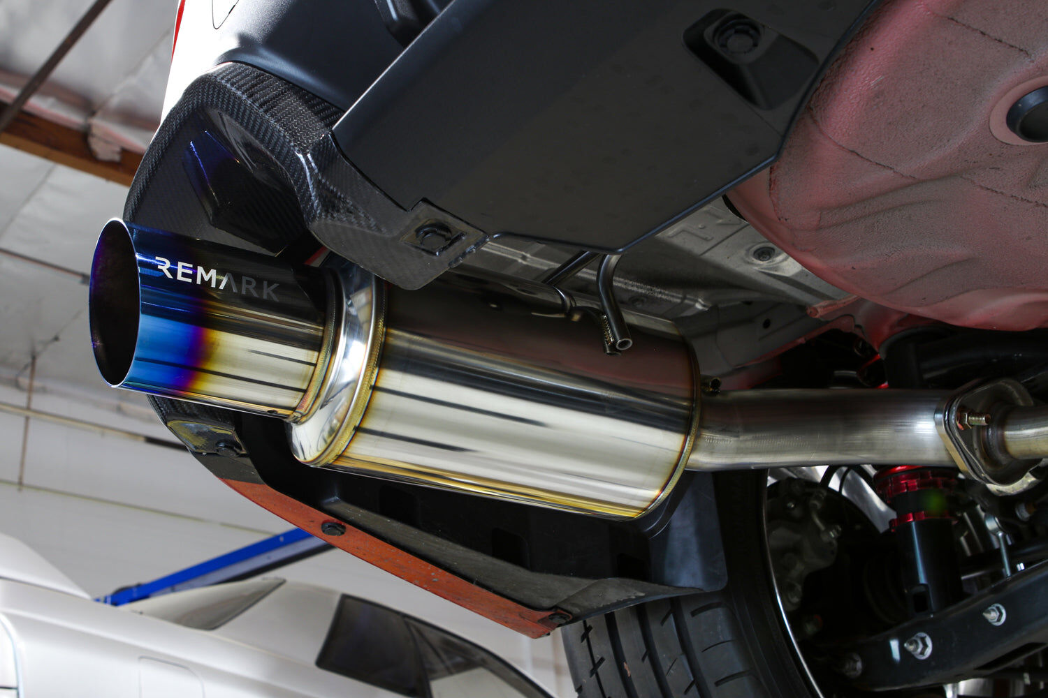 Remark Axle-Back Exhaust Dual R1 Spec Stainless - Subaru WRX VB 22+