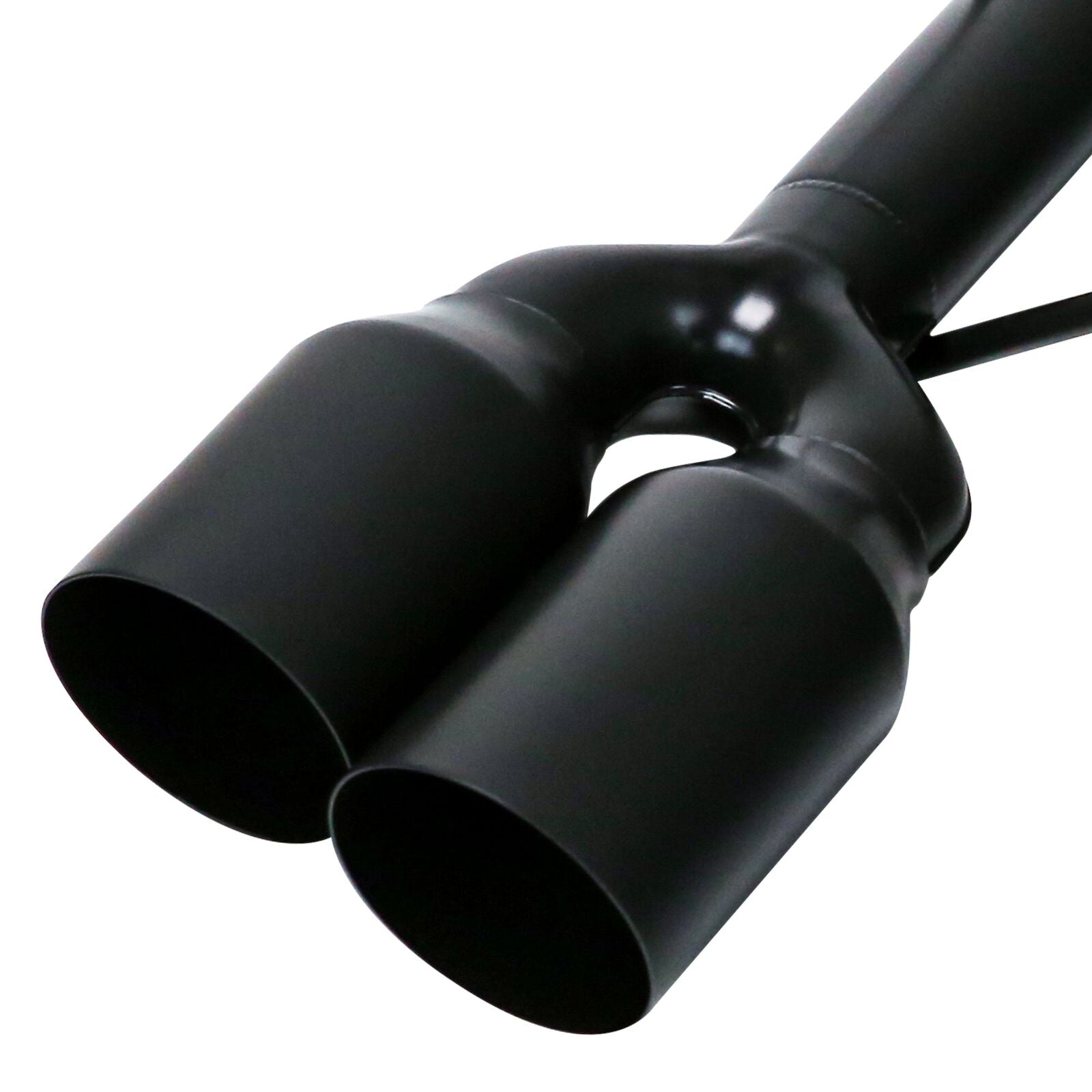 Remark Axle-Back Exhaust Stainless Single Wall Tip (4" Version) Cerakote Black Coating - Subaru WRX VB 22+