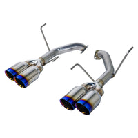 Remark Axle-Back Exhaust Stainless Single Wall Tip (4" Version) - Subaru WRX VB 22+