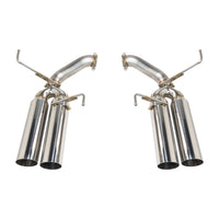 Remark Axle-Back Exhaust Stainless Single Wall Tip (BOSO Edition) - Subaru WRX VB 22+