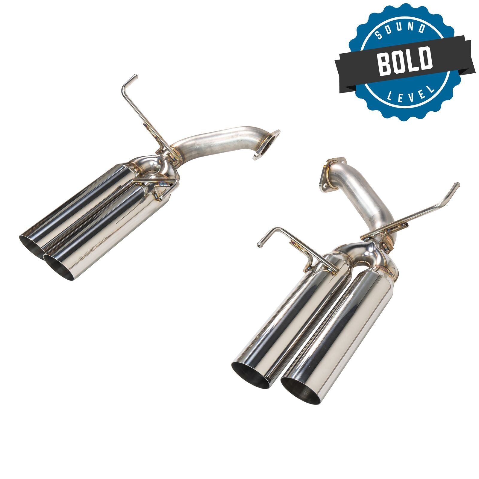 Remark Axle-Back Exhaust Stainless Single Wall Tip (BOSO Edition) - Subaru WRX VB 22+ (RO-TSVB-SL) - Remark - Revzone