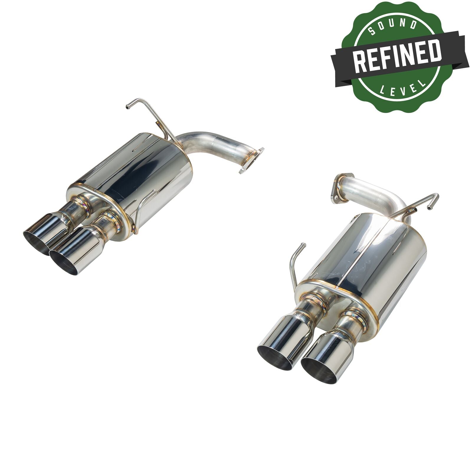 Remark Axle-Back Exhaust Stainless Single Wall Tip (Muffler Version) - Subaru WRX VB 22+ (RO-TSVB-SM) - Remark - Revzone