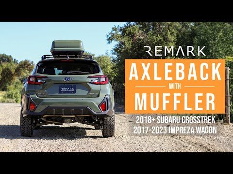 Remark Axle-Back Exhaust Muffler Version - Subaru XV GT 18+ / Subaru Impreza Wagon GT 17-22