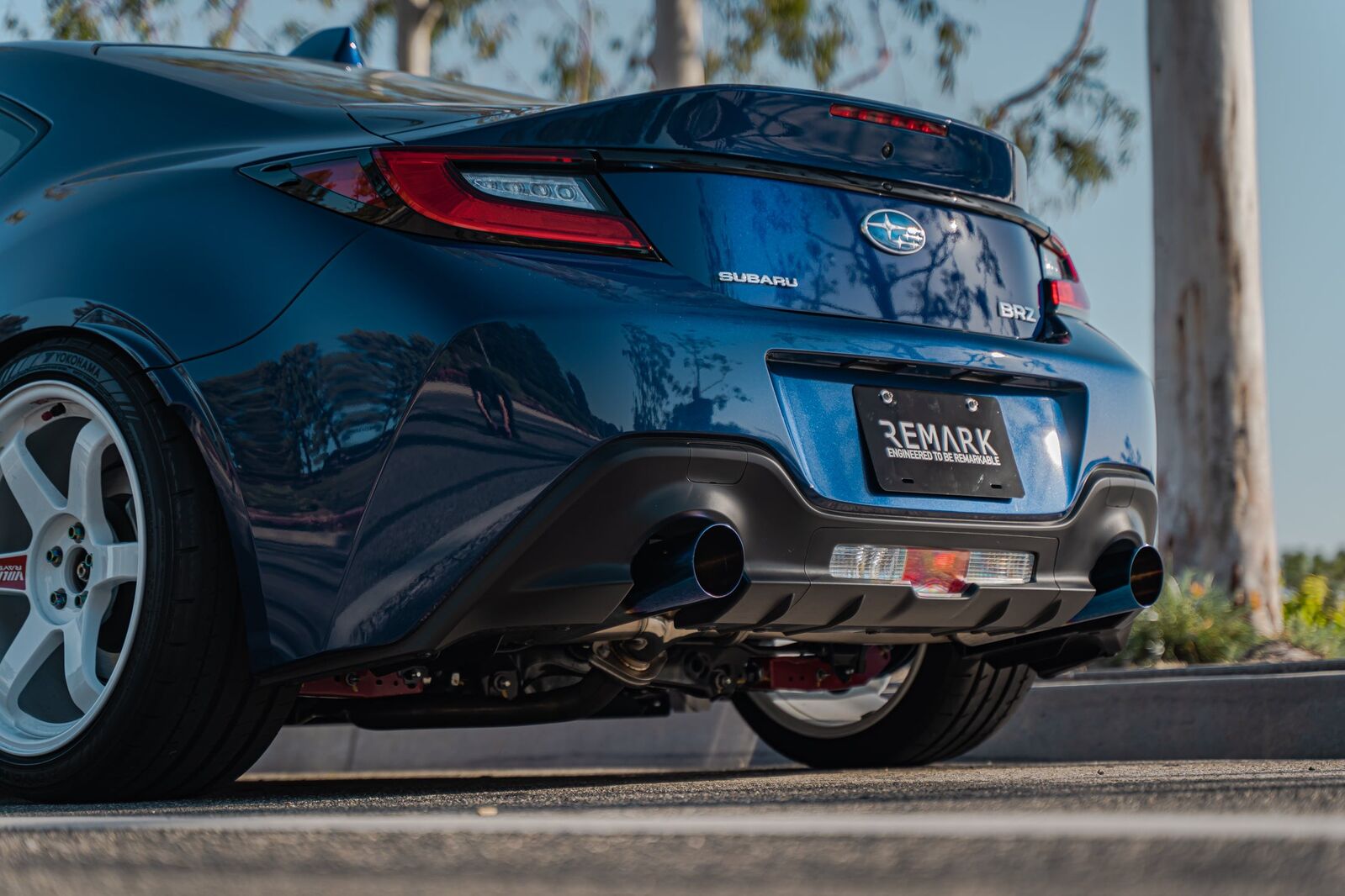 Remark Axle-Back Exhaust BOSO Edition Stainless - Subaru BRZ / Toyota GR86 ZD8/ZN8 22+
