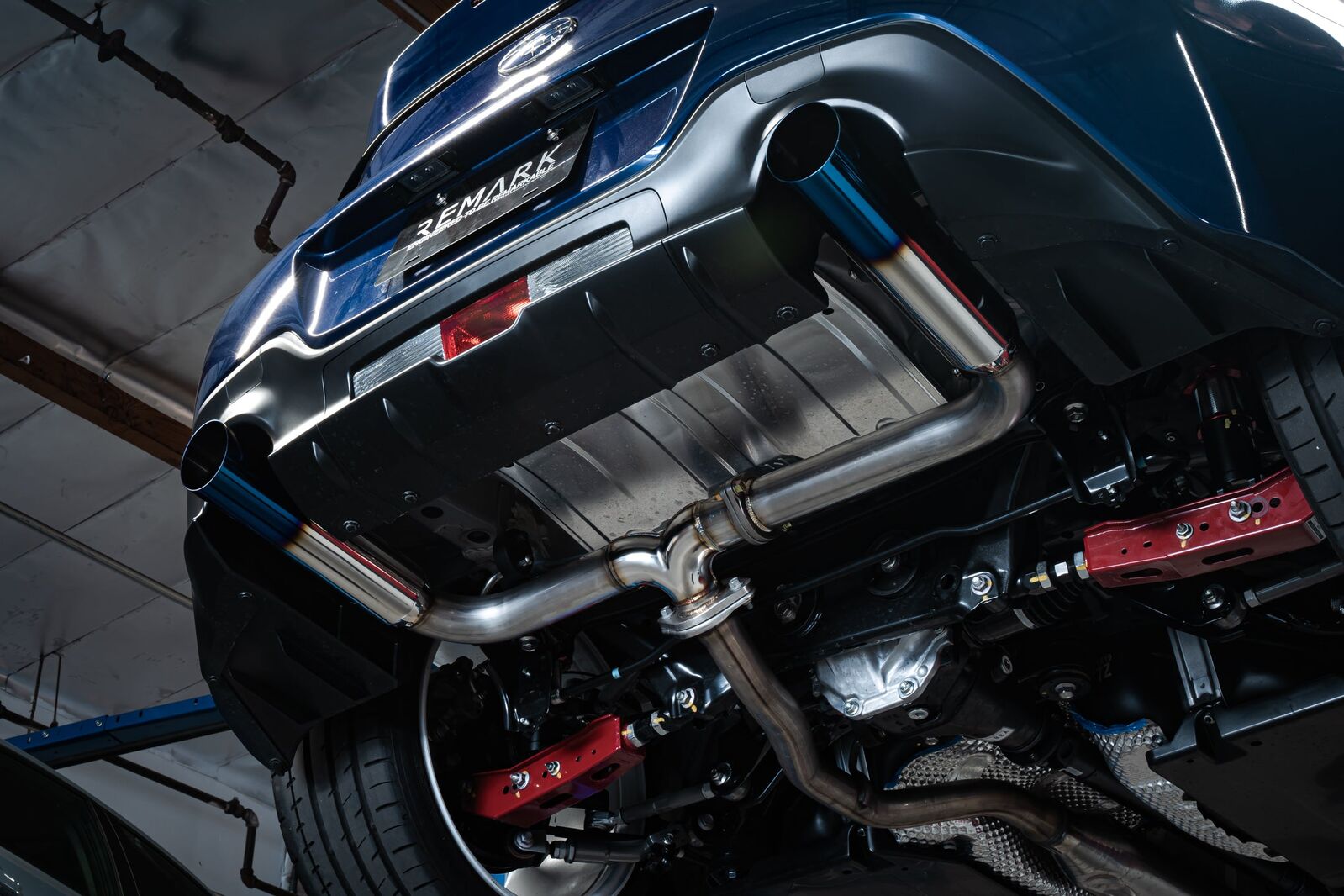 Remark Axle-Back Exhaust BOSO Edition Stainless - Subaru BRZ / Toyota GR86 ZD8/ZN8 22+