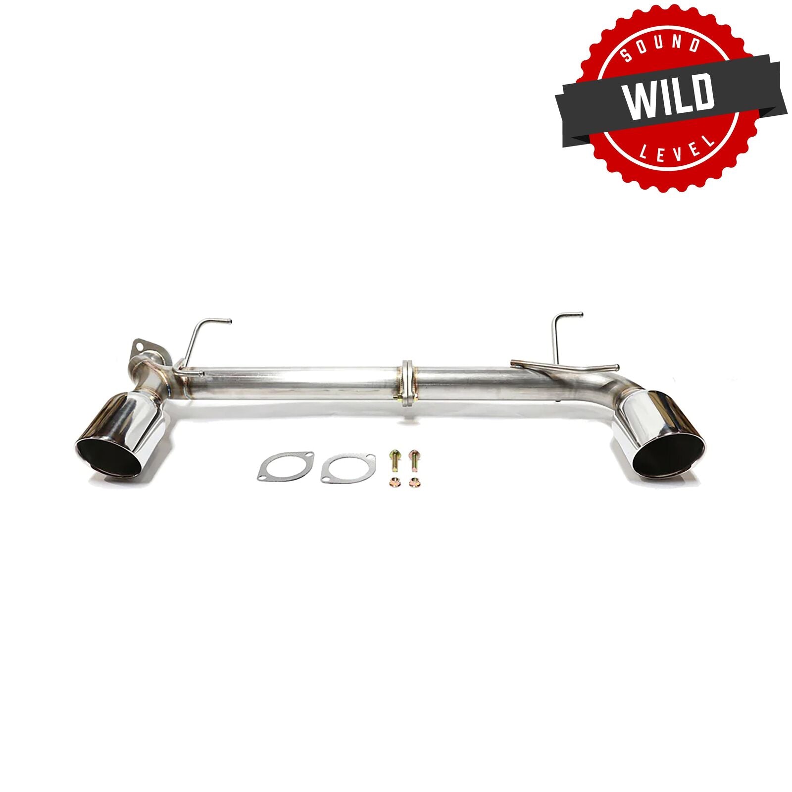 Remark Axle-Back Exhaust Stainless Single Wall Tip - Subaru BRZ / Toyota 86 ZC6/ZN6 12-21 (RO-TSZN-S) - Remark - Revzone