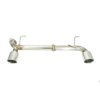 Remark Axle-Back Exhaust Stainless Single Wall Tip - Subaru BRZ / Toyota 86 ZC6/ZN6 12-21