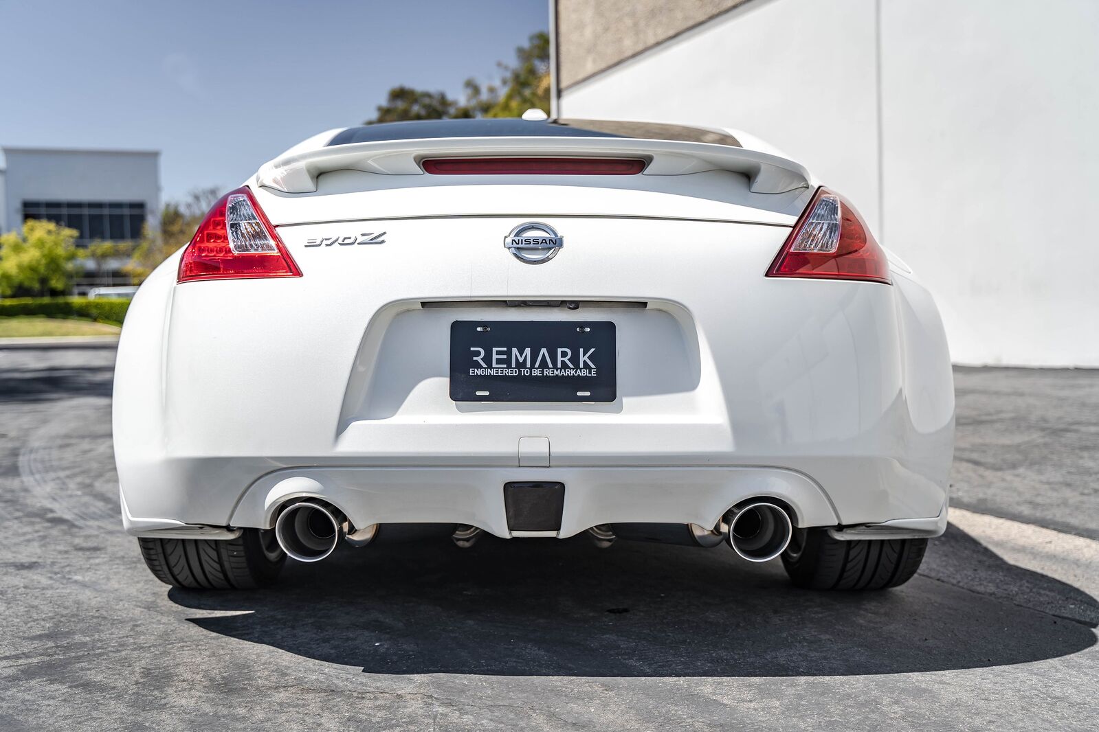 Remark Axle-Back Exhaust Burnt Stainless Double Wall Tip - Nissan 370Z Z34 09-22