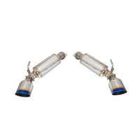 Remark Axle-Back Exhaust Burnt Stainless Single Wall Tip - Nissan 370Z Z34 09-22 (RO-TT34-S) - Remark - Revzone