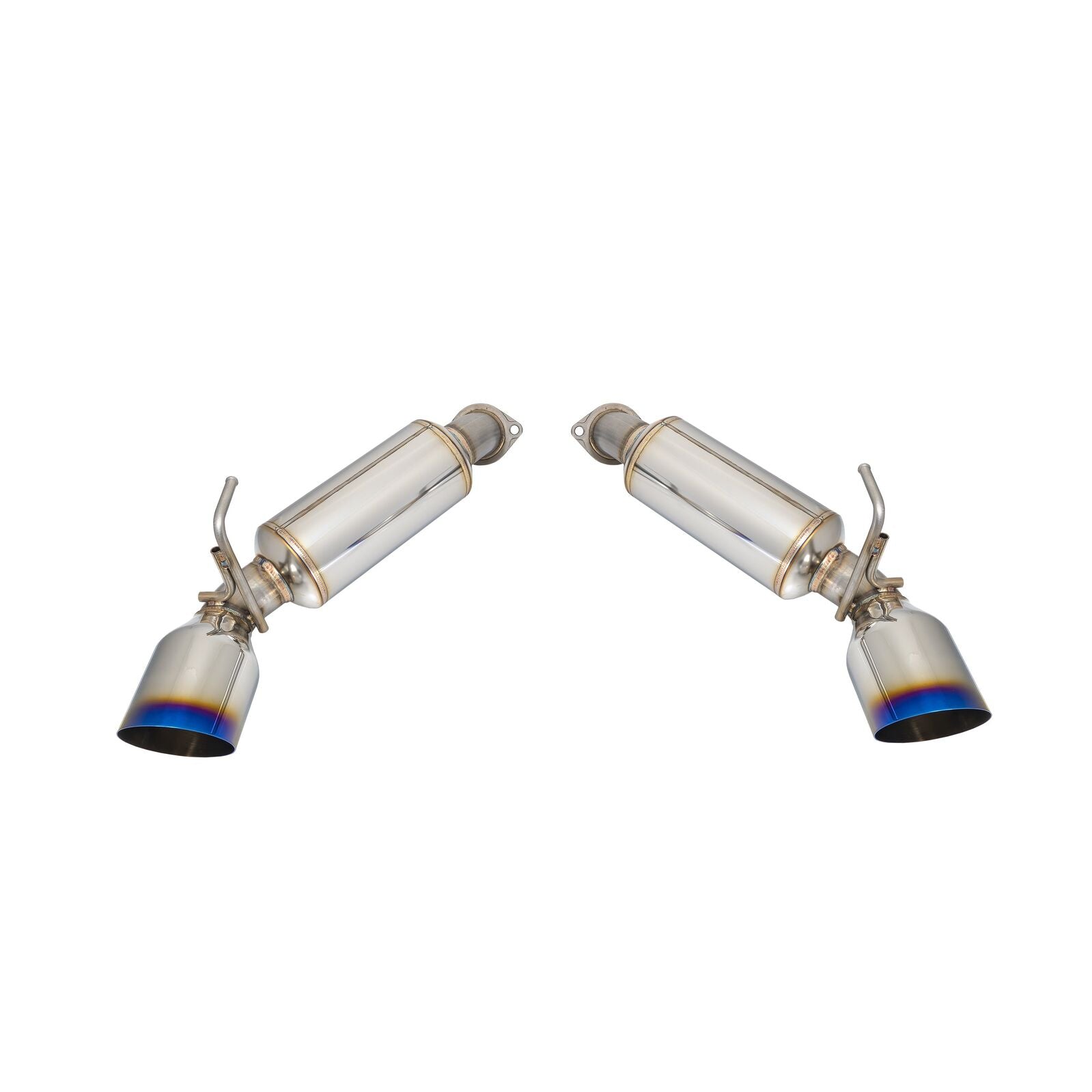Remark Axle-Back Exhaust Burnt Stainless Single Wall Tip - Nissan 370Z Z34 09-22 (RO-TT34-S) - Remark - Revzone