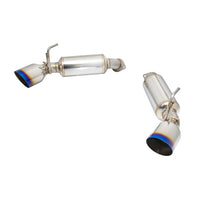 Remark Axle-Back Exhaust Burnt Stainless Single Wall Tip - Nissan 370Z Z34 09-22