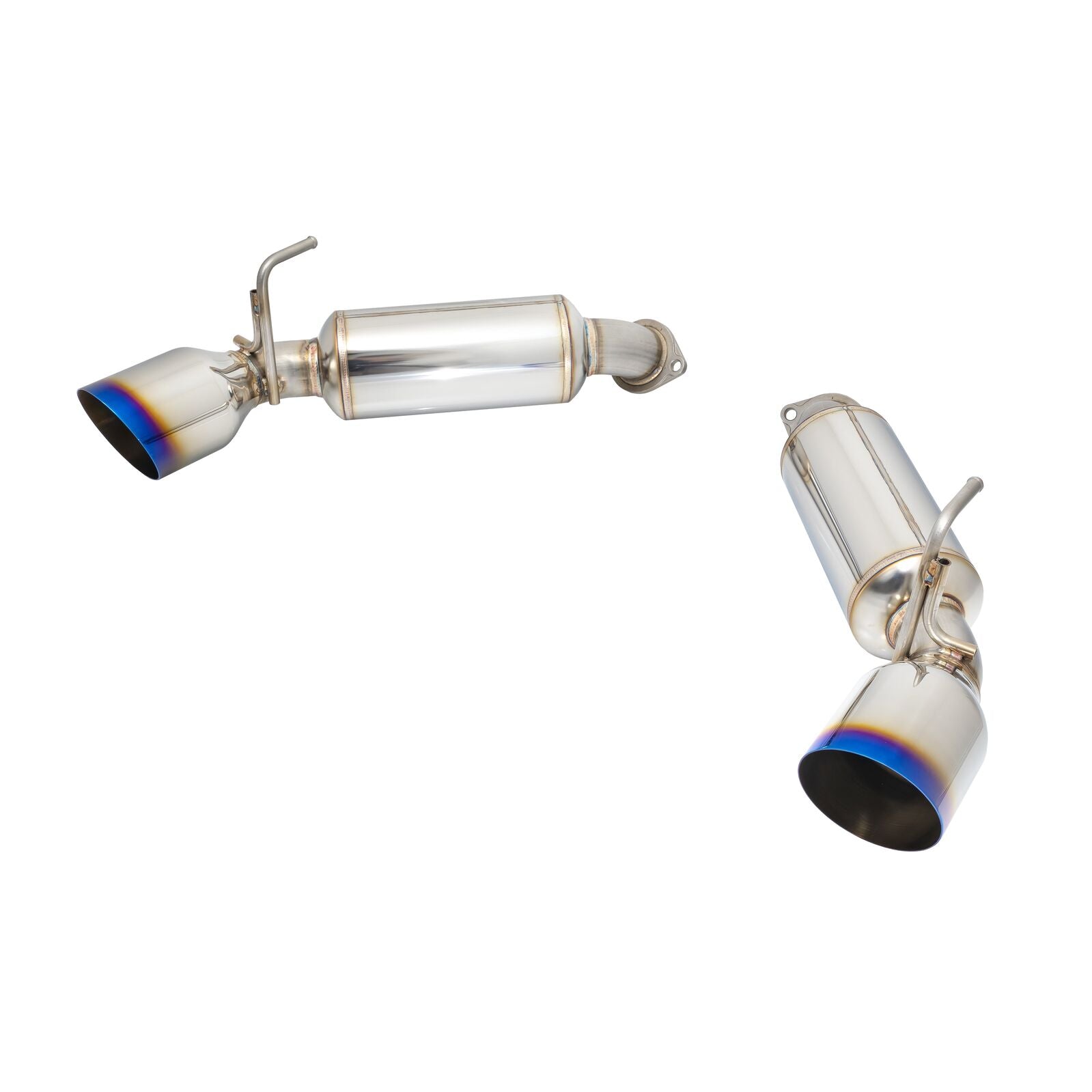 Remark Axle-Back Exhaust Burnt Stainless Single Wall Tip - Nissan 370Z Z34 09-22