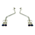 Remark Axle-Back Exhaust Burnt Stainless Double Wall Tip - Lexus IS200T/IS300/IS350 XE30 17-19 / Lexus RC200T/RC300/RC350 XE30 15+ (RO-TTE3-D) - Remark - Revzone