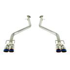Remark Axle-Back Exhaust Burnt Stainless Double Wall Tip - Lexus IS200T/IS300/IS350 XE30 17-19 / Lexus RC200T/RC300/RC350 XE30 15+ (RO-TTE3-D) - Remark - Revzone