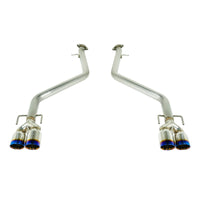 Remark Axle-Back Exhaust Burnt Stainless Double Wall Tip - Lexus IS200T/IS300/IS350 XE30 17-19 / Lexus RC200T/RC300/RC350 XE30 15+ (RO-TTE3-D) - Remark - Revzone