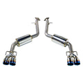 Remark Axle-Back Exhaust Burnt Stainless Double Wall Tip (Muffler Version) - Lexus IS200T/IS300/IS350 XE30 17-19 (RO-TTE3-DM) - Remark - Revzone